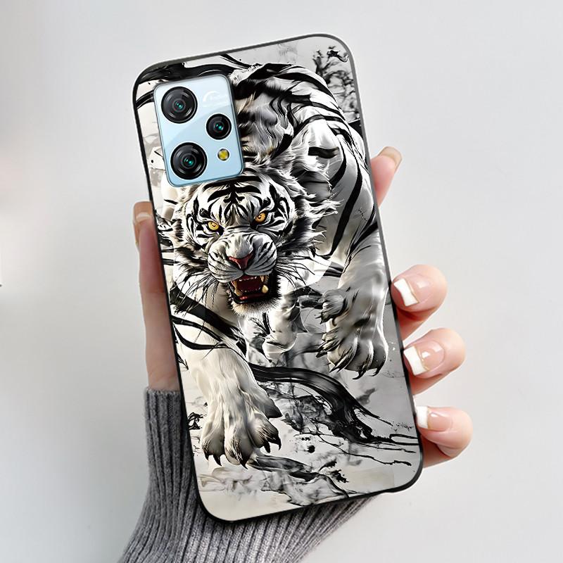 Для Blackview A53 Чехол Blackview A53 Pro Задняя крышка Роскошный Милый Любовь Кролик Забавный Черный ТПУ Мягкий Силикон Защитный Чехол для Телефона