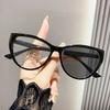 Ladies Cat Eye Finished Photochromic Myopia Glasses Vintage Men's Outdoor Color Changing Minus Sunglasses Diopter 0-1.0-1.5-4.0