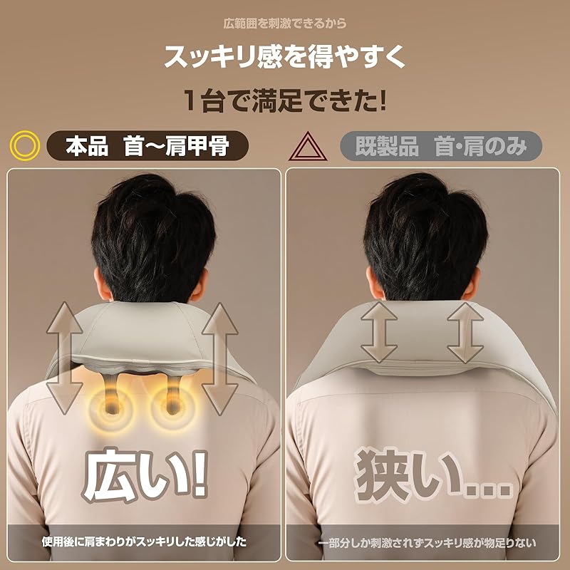 Liaolee уход за шеей Устройство для релаксации шеи, плеч, талии, спины, бедер Новое поступление 2024 г. Функция подогрева Беспроводной USB-аккумулятор Интенсивность