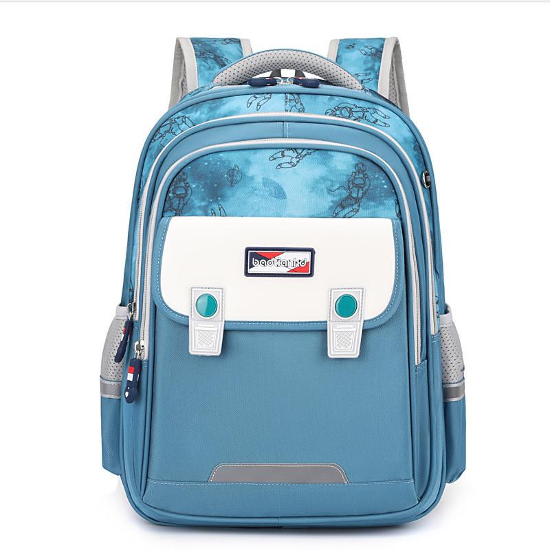 Spacious Cute Oxford Cloth Backpack For Kids Boys Girls 1-5 Grade School Bag