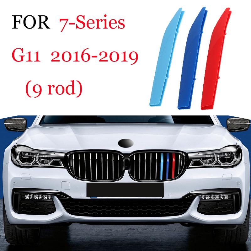 3 шт. зажим из АБС-пластика для BMW 6, 7, 8 серии F01 F02 G11 G12 Series 6 GT F06 F12 G32 GT6 G15, гоночная решетка, полоса, отделка M