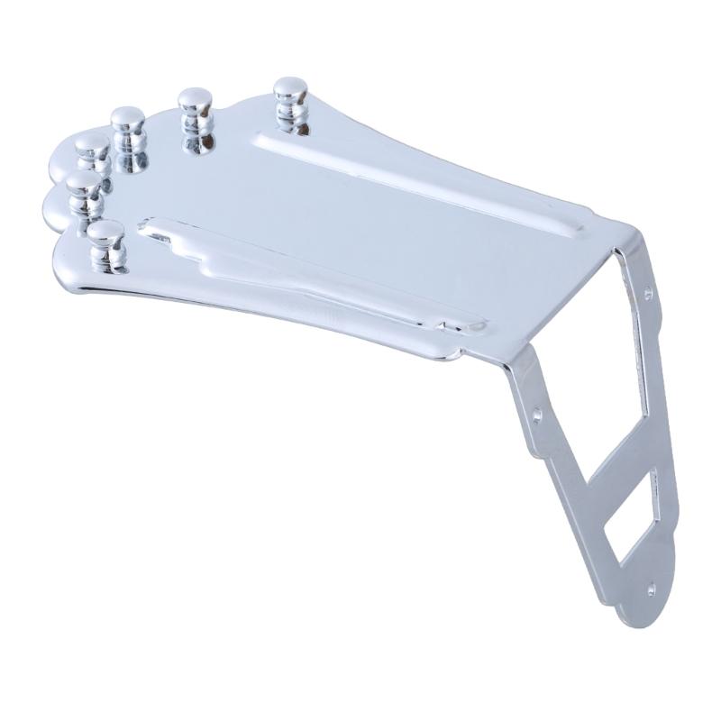 Guitar Bass Bridge Tailpiece Replacement Bridge Tailpiece Trapezoidal Pull Plate