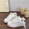 Spring and Summer New Heightened Platform White Shoes Women's Tide Bread Shoes Versatile Sports and Leisure Board Shoes