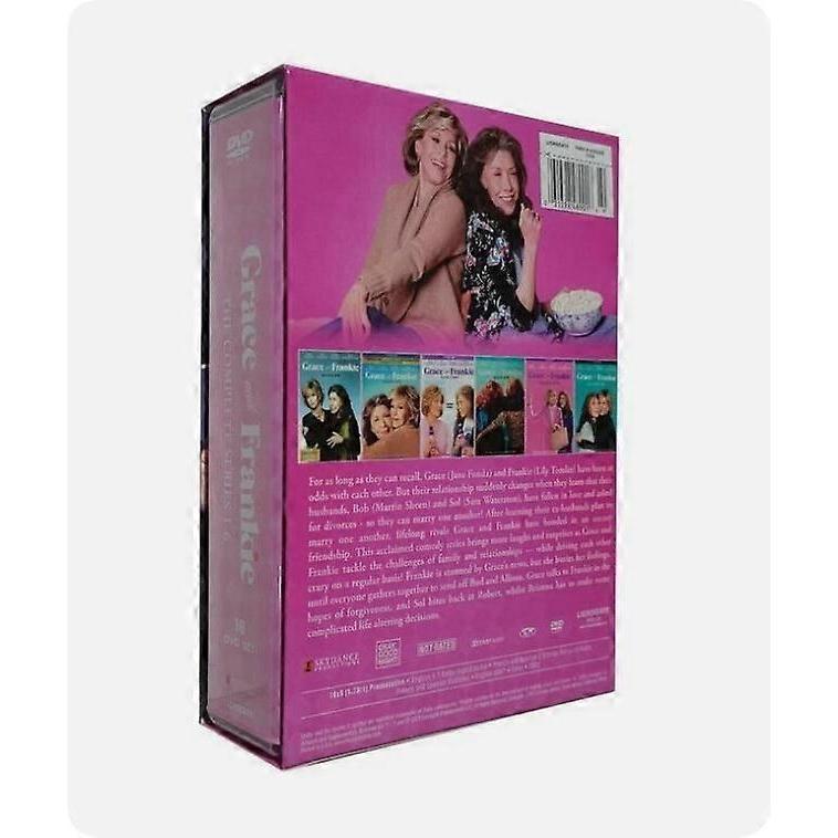 Грейс и Фрэнки Полная коллекция 18 DVD Сезоны 1-6 английская версия