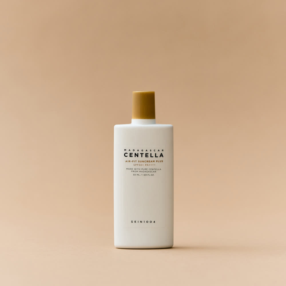 SKIN1004 Madagascar Centella Air-Fit Suncream Plus 50ml SPF50+ PA++++ Lightweight UV Protection Sunscreen