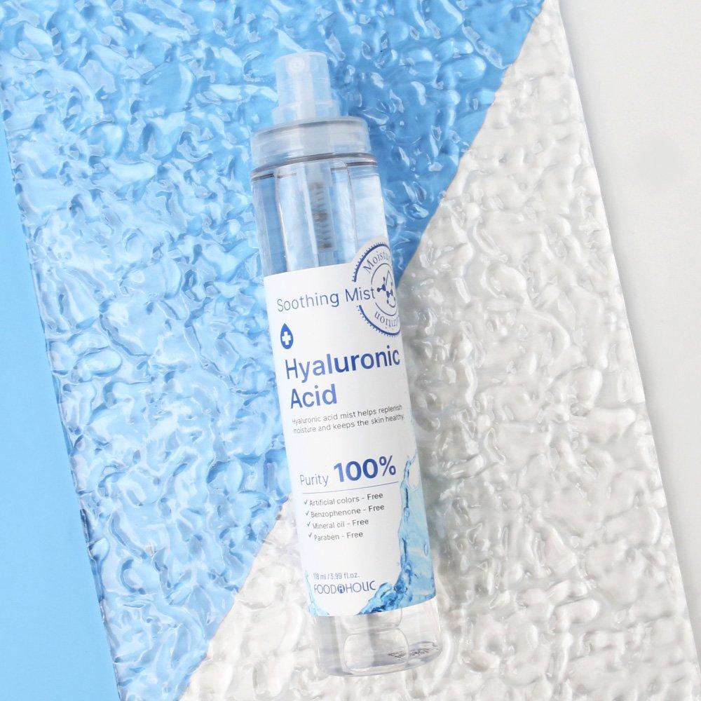 (3 куска) Успокаивающий спрей с гиалуроновой кислотой FoodaHolic 118 мл