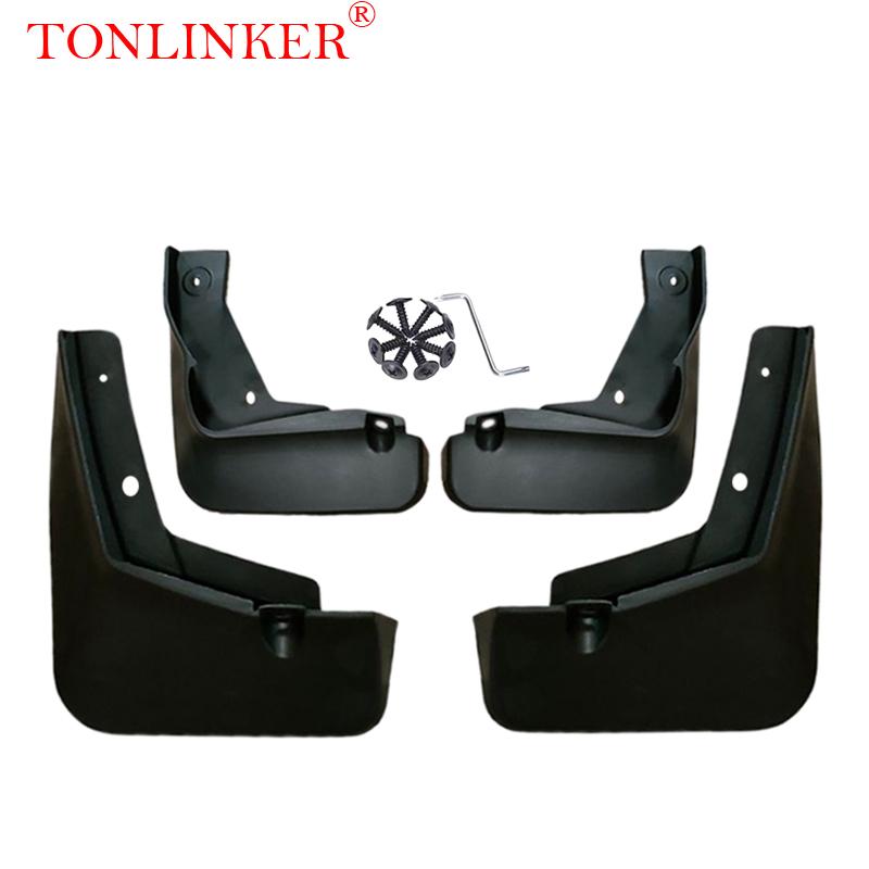 TONLINKER Car Mudguard For JAC J7 2022 2023 Front Rear Mud Flaps Mudguards Splash Guards Fender Mudflaps