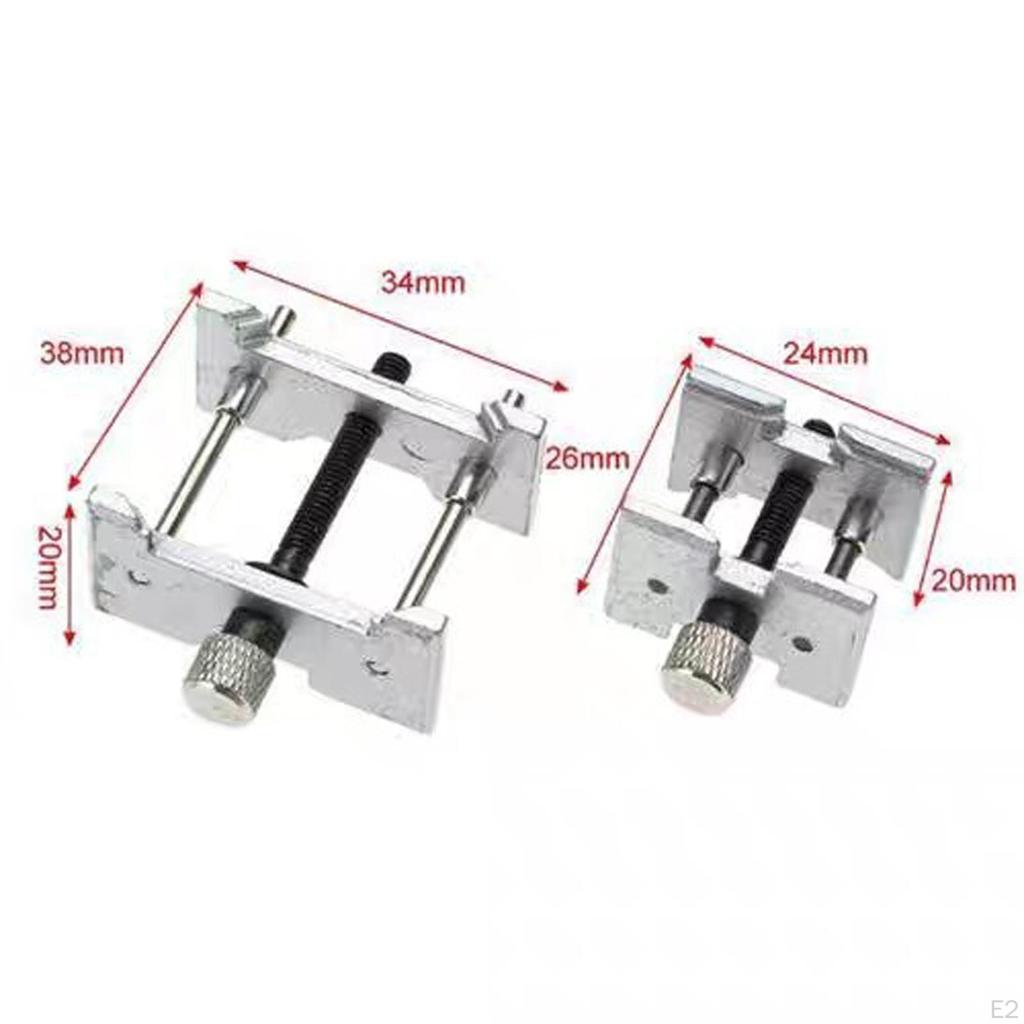 2 шт. держатели часового механизма, инструмент часовщика, раздвижной зажим для корпуса наручных часов,