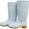 Fukuyama Rubber Galore 1 Long Oil-Resistant Boots with Steel Toe Cap (Toe Cap), White, Size 3L