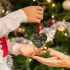 Occupational Love Heart Ornaments Heart Ornament To Honor Chef/Teacher/Builder/Firefighter for Christmas