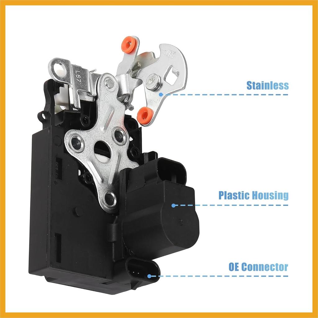 Rear Door Liftgate Lock Actuator Motor Trunk Latch for Chevrolet Trailblazer 2002-2009 for Buick Rainier 2004-2007 for GMC Envoy XL XUV 931-298