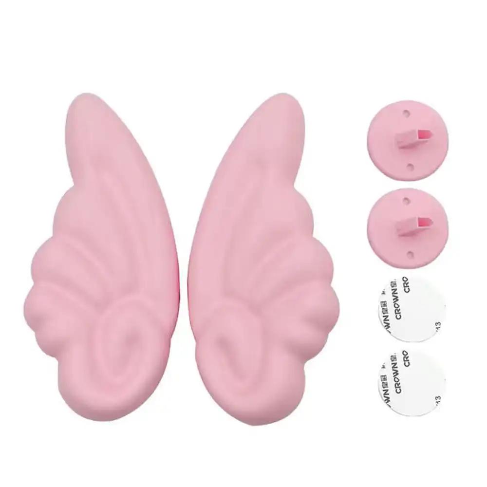 1 пара мотоциклетных шлемов, украшения, угловые крылья, наклейки, украшения для шлема, аксессуары для мотоциклетных велосипедных головных уборов