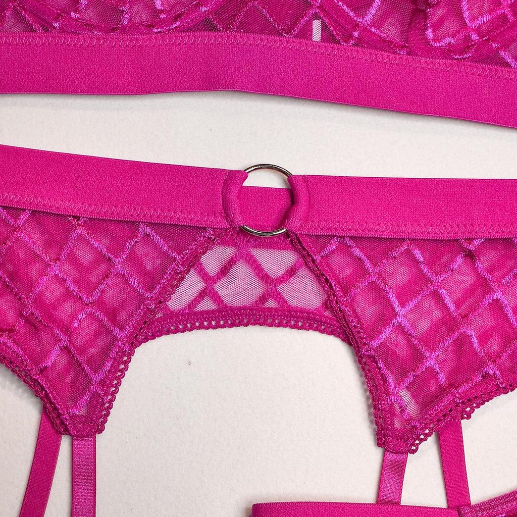 3 предмета сетчатое удобное марлевое сексуальное нижнее белье для женщин