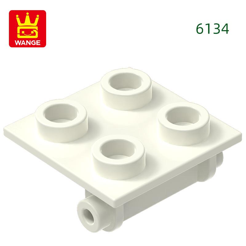 Нетоксичный 210 шт./лот 6134 Петля 2x2 Верхний блок Moc Цветные Аксессуары Совместимые с Кирпичами DIY Детская Игрушка Детали Сборки