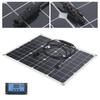 40W Solar Panel Dual USB Charger with 12V/24V PWM Controller 3.3ft Extension Cable20A