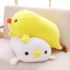 Japanese 40cm Chicken Pillow Doll Soft Plush Kids Stuffed Toy Cute Toys Gift