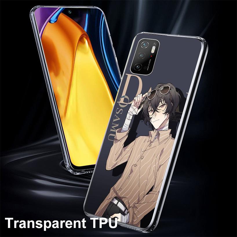 Чехол для телефона Bungo Stray Dogs Дазай для Xiaomi Poco F7 Ultra X7 X6 X5 Pro M7 Redmi 15C 15 13C 13 12C 12 10C 10 9A 9C 9T 9 Sh