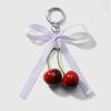 Сладкий красный брелок в виде вишни для женщин и девочек, милые фруктовые брелки, подвеска, изысканный рюкзак, украшения, аксессуары, подарки