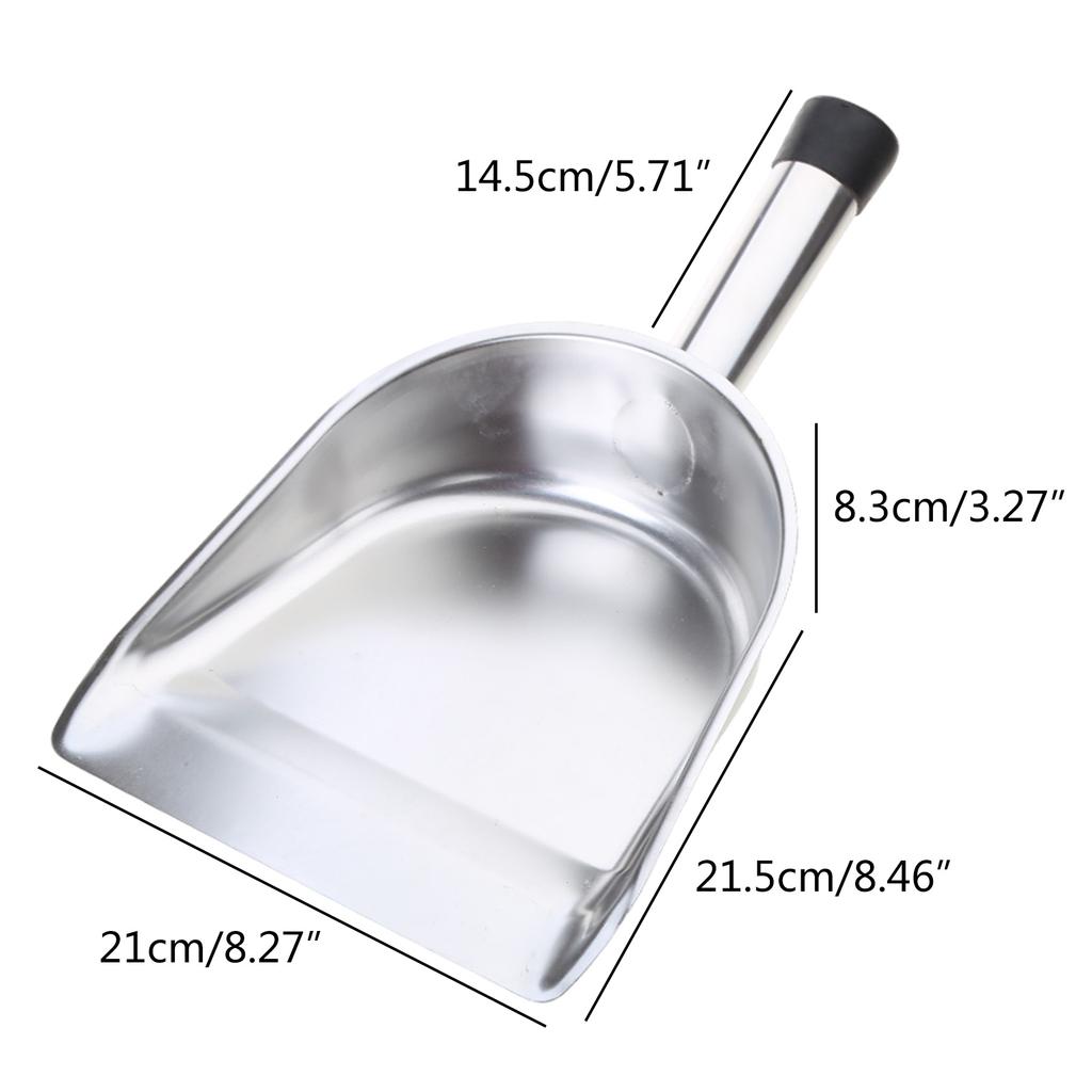 Утолщенная чистящая лопата из нержавеющей стали для дома, ручная короткая столешница, настольный инструмент, портативный мини-совок