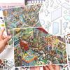 Наклейка-пейзаж Специальной Экономической Зоны DIY Дизайн DIY Карманная Сцена Домашний Декор