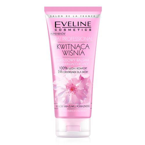 Eveline Cosmetics Spa! Professional Cherry Blossom Luxurious Regenerative and Soothing Lotion, 200ml