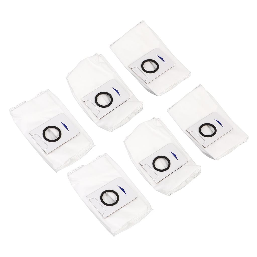 6pcs Vacuum Cleaner Dust Bags for DEEBOT X1 Omni Replaceable Dust Collection Bag Vacuum Cleaner