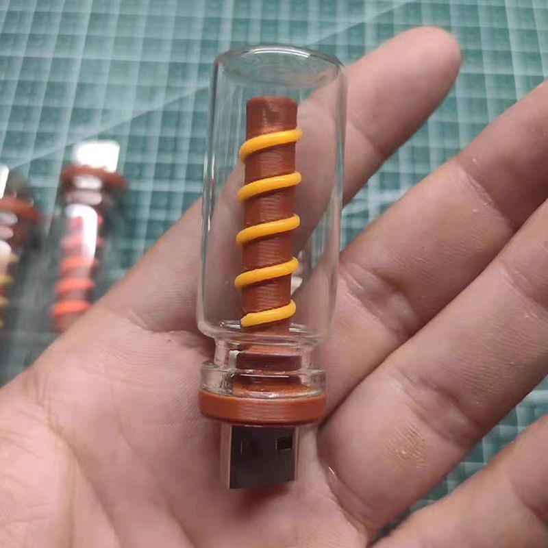 1 шт., ручная работа, сделай сам, кемпинговый светильник, светодиодная гибкая ретро-лампа USB для ежедневного освещения, лампа с пузырьковой атмосферой