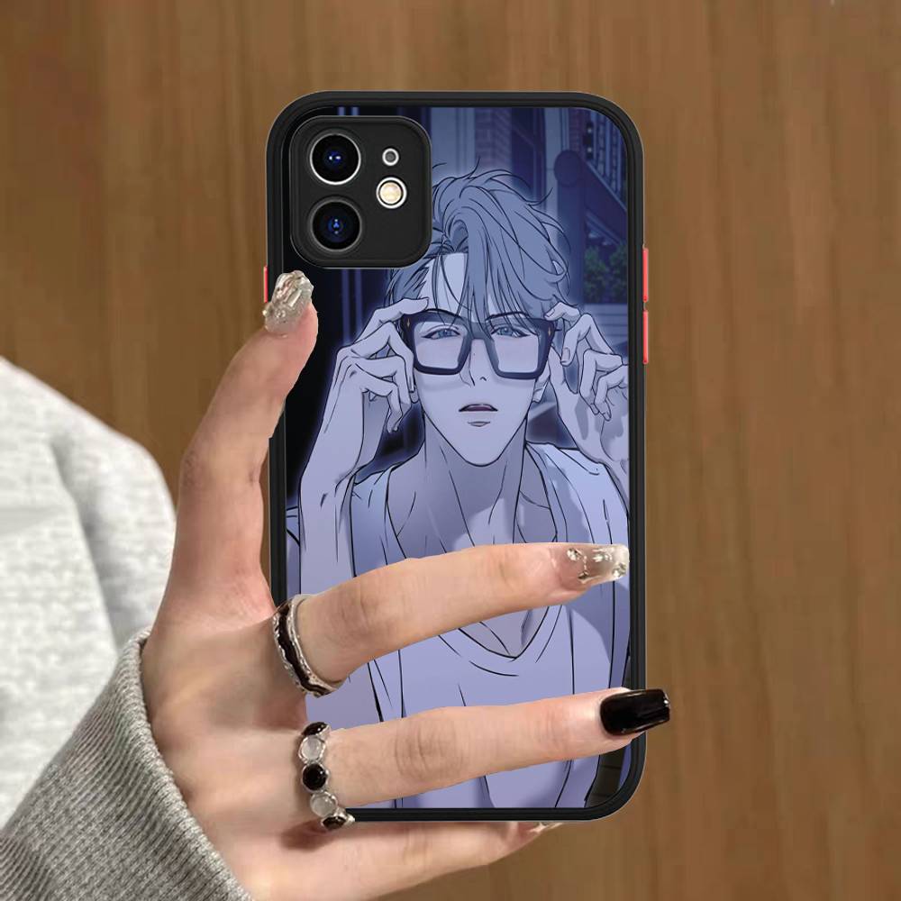 Чехол для телефона из силикона с матовым покрытием 'Nerd Project Bl Anime' для iPhone 13 14 15 16 Pro Max 11 12 X Xs Max Мягкая накладка