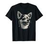 Chihuahua Dog Face Art Design T-shirt for Women and Men