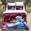Fatestay Night HD Print Three Piece Bedding Set Fashion Article Boys Or Adults For Beds Quilt Covers Pillowcases Gift