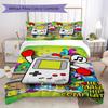 Game console Pattern Bedding,Quilt Set Quilt Cover Pillowcase Home Birthday Gift (1*duvet cover+2*pillowcase,without core)ZSJT0917439