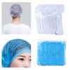 100Pcs/Bag Helpful Stretchable Breathable Disposable Hair Hats Non Woven Fabric Sterile Beauty Accessories