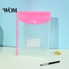 Dustproof Document Holder 11 Hole Binder Pockets for A4 Binders, Plastic Expanding File Folders Organizer with Snap Closure & Transparent Label Slot,