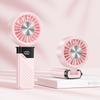 2026 Silent Mini Handheld Fan: 100-Speed Rechargeable with Cooling Ice Pack