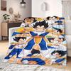 Dragon Ball Z Print Blanket Warm Comfortable Flannel Blanket Suitable for Bedrooms,Sofas, Beds,Chairs,Travel 16