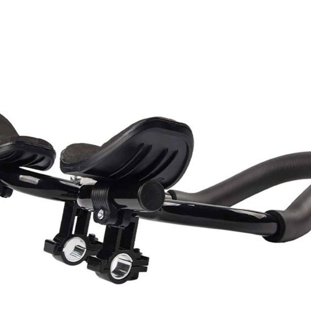 Cycle Rest Handlebar Aluminum Alloy Time Trial Handlebars with Arm Rests Padded