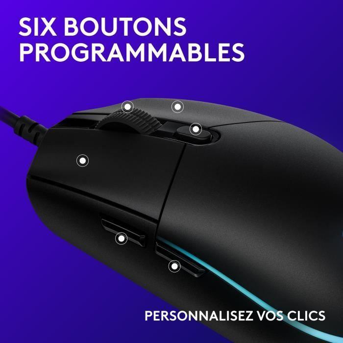 Игровая мышь - Проводная - Logitech G - G203 - Черная