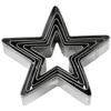 Cookie Cutters - Stainless Steel - Stars - 5 Pcs - Dishwasher Safe - Christmas Cutters