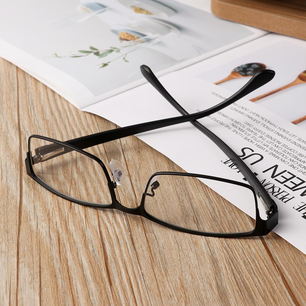 Fashion Classic Business Reading Glasses for Men Titanium Alloy Frame Readers Eyewear Ultra Light Resin Lens Presbyopia Glasses