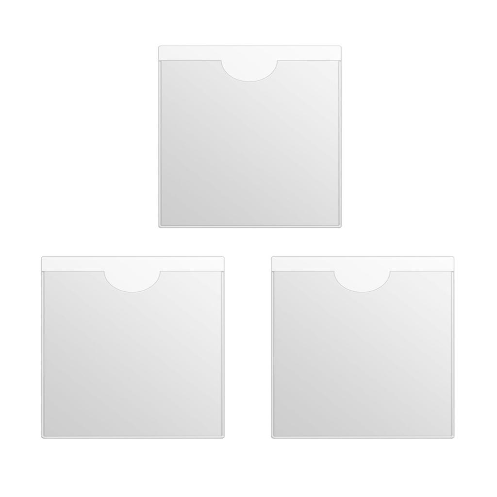 Держатель парковочного разрешения на лобовое стекло автомобиля, самоклеящиеся держатели для разрешения на парковку, квадратный держатель для лобового стекла, прозрачный для автомобиля