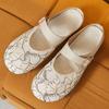 Обувь Женская обувь Универсальная Летняя Дышащая На одной педали Туфли для мамы Повседневные Удобные Полушлепанцы Женская верхняя одежда