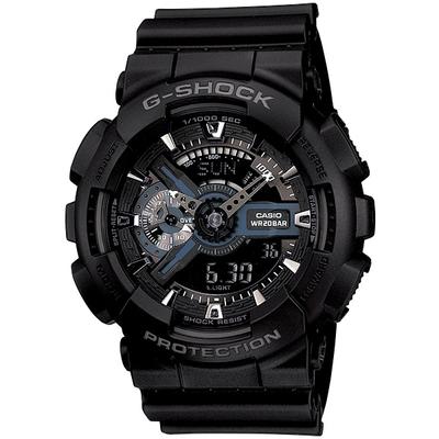 Мужские G-SHOCK GA-110-1BJF [G-SHOCK] Круглые часы Черная смола Цифровые Аналоговые