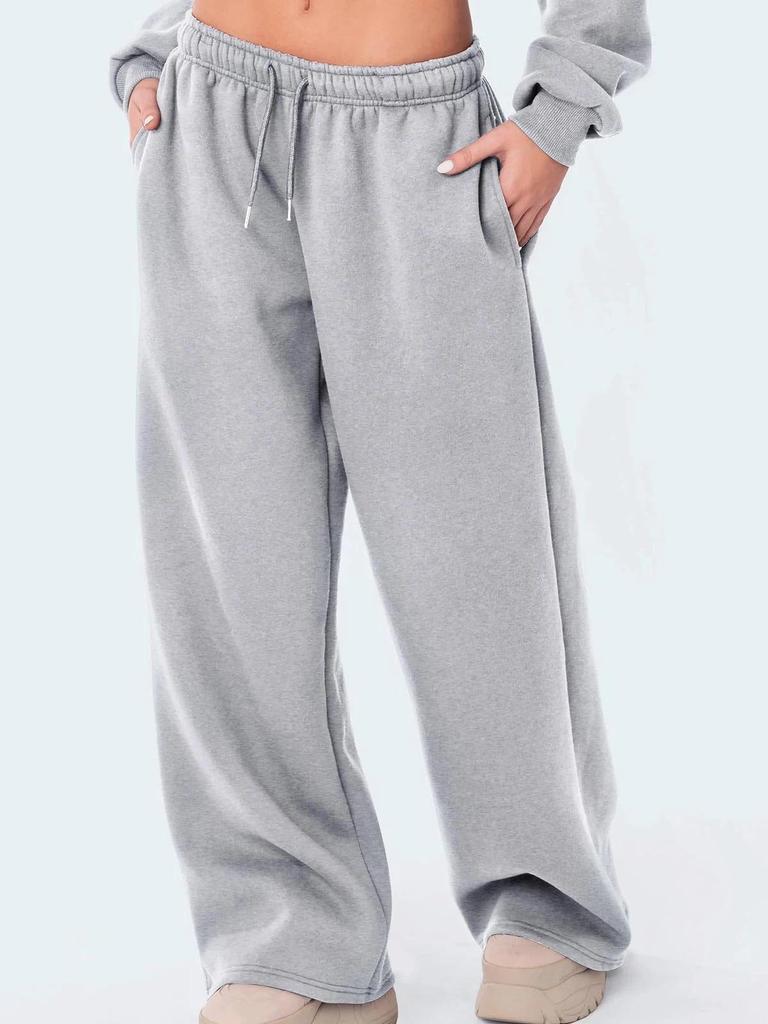 European & American Women's Casual Loose Sports Sweatpants - New 2024 Spring & Autumn Collection