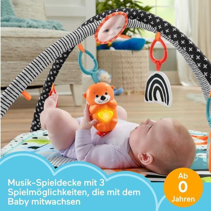 Fisher-Price Tapis Sensoriel Bébé 3-en-1