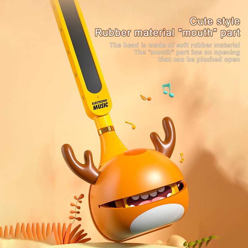 Otamatone японский электронный музыкальный инструмент для детей, синтезатор томатов, электрический головастик, Kawaii Kid Kalimba, игрушка-пианино