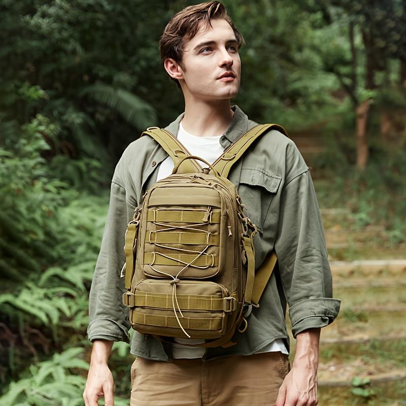 Men's Training Backpack, Multi-functional Travel Bag For Outdoor Hiking Mountaineering,Tactical Hunting Bag