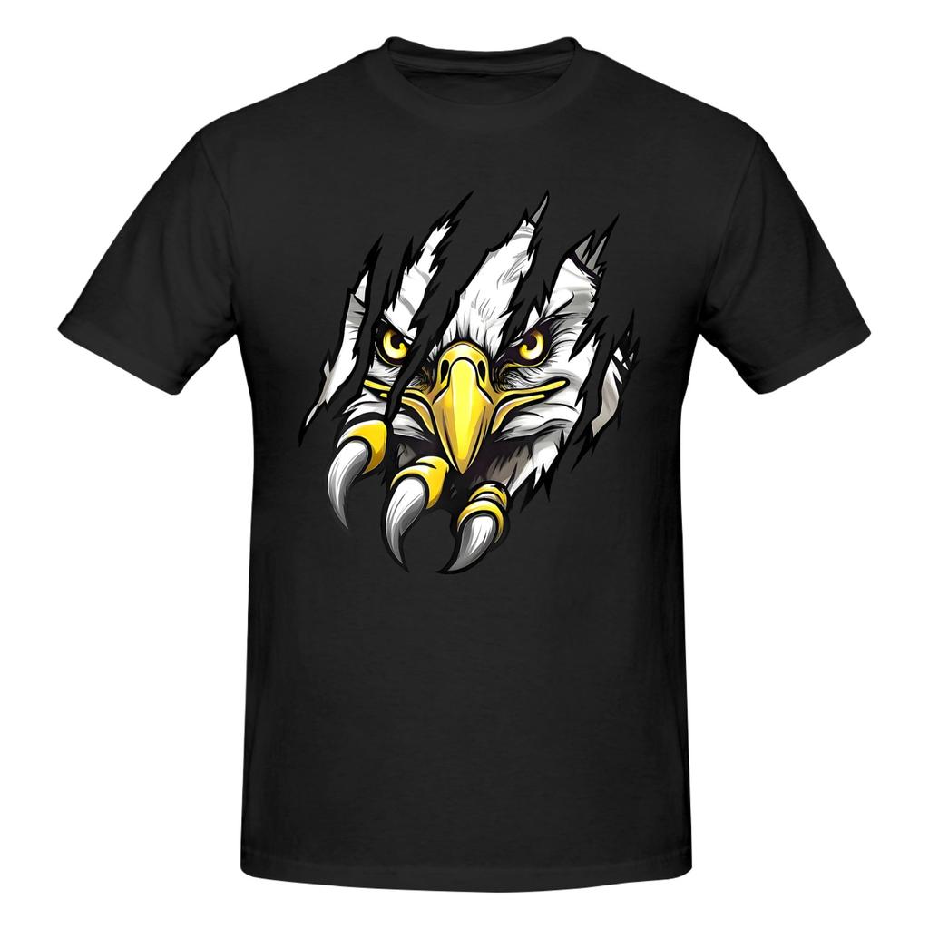 1 Piece Fierce Eagle Claw Novelty 100 Cotton Tshirt Eeagle Tees Tops For Unisex
