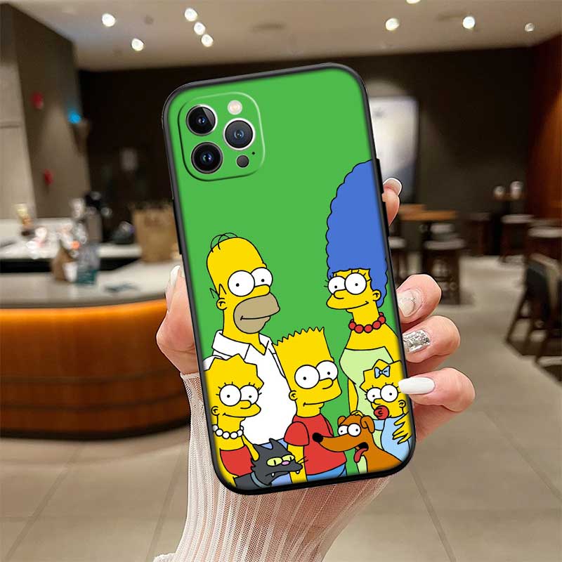 UP45 S-Simpsons New High-End Shell Phone Case for iPhone SE X XS XR 16E 17 11 Pro Max 8 7 6 6s Plus Air