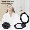 Round Shape Mini Pocket Mirror Double-Sided Cosmetic Mirror  Travel Beauty Tool