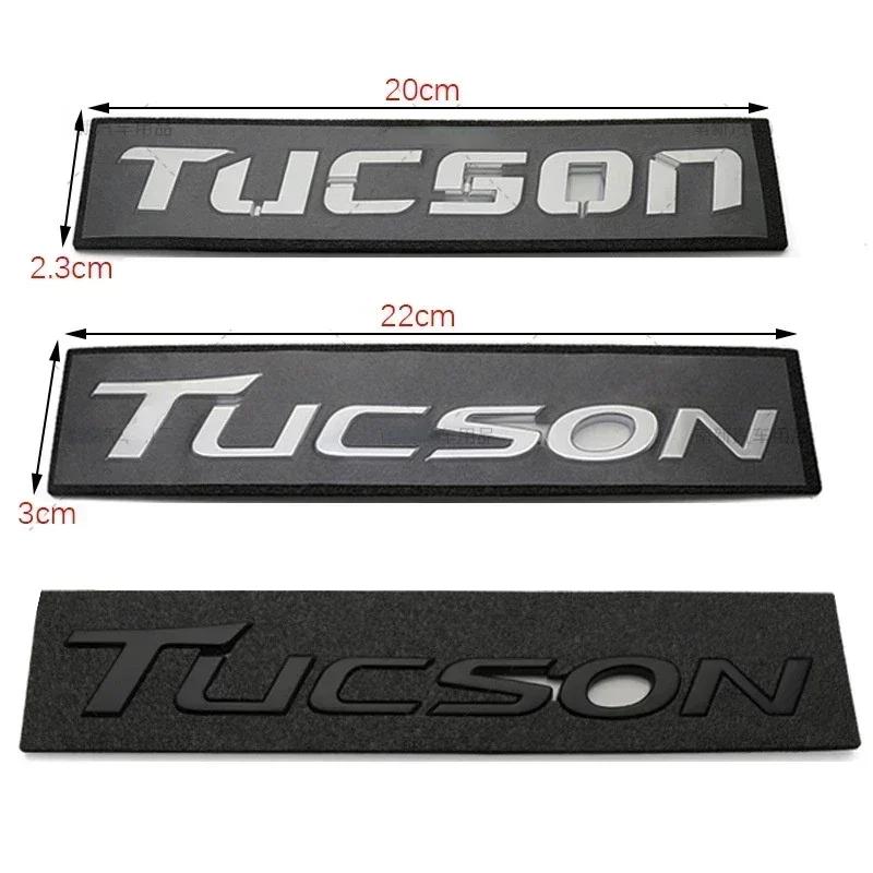 ankfz6 Stickers for Hyundai ABS Rear Trunk Emblem Kona I30 Tucson Sonata Elantra Accent Veloster 3D Car Chrome Tailgate Body Side Badge